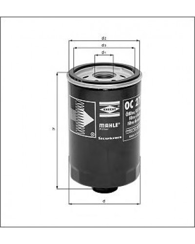 Масляный фильтр KNECHT OC 105 купить Харьков, Украина, отзывы, цена в ...